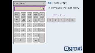 2 GMAT Integrated Reasoning Lesson Onscreen Calculator [upl. by Iago]