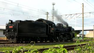 【SL】秩父鉄道 広瀬川原車庫 入換 C58 363 steam locomotive Switching [upl. by Alderman]