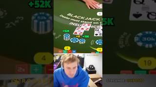 ONE OF THE BIGGEST🤯 highlights blackjack xposed casino [upl. by Kissee323]