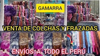 Gamarra venta de frazadas Cubrecamas y Colchas para este envierno 2022 [upl. by Lance]