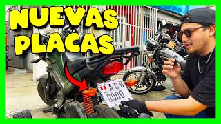 Cambios DRÁSTICOS 😱 en placas de motos peruanas ¡Entérate YA [upl. by Johannah]