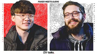 Bjergsen Meets Faker  TSM Talks [upl. by Leumas]