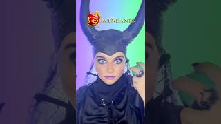 MALEFICENT MAKEUP  DESCENDANTS 1 💜 descendants disneymakeup maleficent mal villain fyp [upl. by Norb]