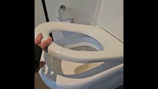 Villeroy amp Boch Architectura Toilet Seat amp Cover soft close not working [upl. by Ellevart]