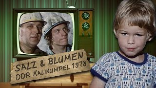 Salz und Blumen  DDR FernsehReportage 1978  Kalikumpel im Arbeits und Familienumfeld Sollstedt [upl. by Hackney]