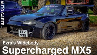 Supercharged Widebody MK2 MX5  This was loud [upl. by Ahsela]