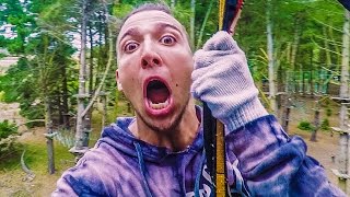 STUCK IN 150FT TREE w Sam Colby amp Corey [upl. by Gessner]