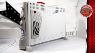 Home Bargains DAEWOO 2000W Turbo Fan Convector Heater Review [upl. by Eesak223]