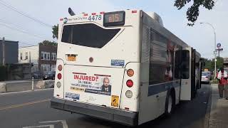 2010 Next Generation Hybrid B15 Bus ArrivingLeaving at Dumont AveMontauk Ave [upl. by Sherburn807]