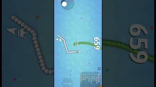 SNAKE IO GAMES KING KILL 😳games gameplay shorts [upl. by Filmer700]