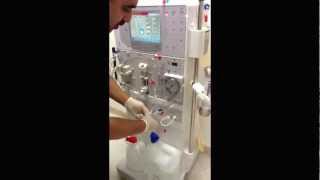 Priming the Dialysis Machine [upl. by Dauf]