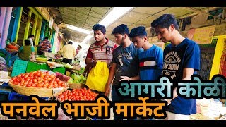 AGRI KOLI PORA CHALLI PANVEL LA BHAJI GHEVALA  AGRI KOLI COMEDY  BHAJI MARKET  PANVEL VINES [upl. by Nissa]