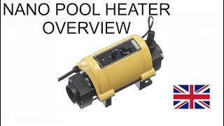 Elecro Nano Swimming Pool Heater 3kw plug in and go for small above ground pools [upl. by Htor822]