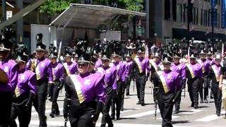 2010 Chicago Memorial Day Parade Pride of DeSoto Central Marching Band [upl. by Trace238]