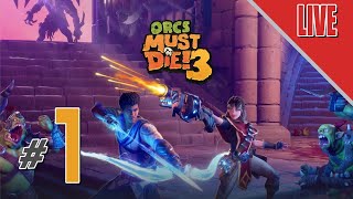 ต้นตำรับสกิลวางแทร็ป  LIVE  Orc Must Die 3  Part 1 [upl. by Carmen876]