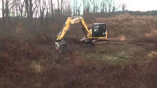 FAE Excavator Mulching Head  DMLHY 125 [upl. by Deehahs]