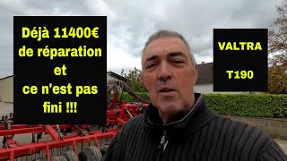 Entretien semoir HORSCH Cambridge contre les limaces et grosse facture de réparation sur VALTRA [upl. by Delp344]