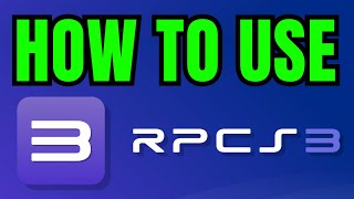 How To Use RPCS3 Emulator On PC Or Laptop 2024 GUIDE [upl. by Boccaj]