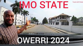 Travelling and Driving around Owerri City Beautiful City of IMO STATE Nigeria 2024🇳🇬🇳🇬 [upl. by Sanbo326]