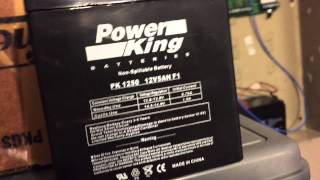 Replace house Honeywell alarm main battery [upl. by Syst149]