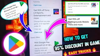 How To Get Google Play 95 Off Discount Offer  Play Store 95 off offer  Happy New year 2024 Offer [upl. by Raman]