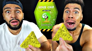 DER SAUERSTE CHIP DER WELT  SOUR CHIP CHALLENGE [upl. by Loreen369]