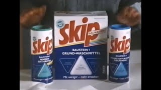 Skip Waschmittel 1990 [upl. by Ordnasil]