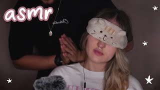 asmr Me hacen MIMOS Y MASAJES en persona para DORMIR ASMR REAL Ale ASMR [upl. by Aneeuqal]