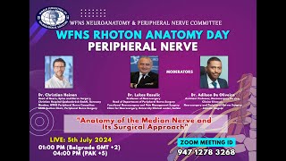 WFNS Rhoton Anatomy Day Peripheral Nerve [upl. by Dumm905]