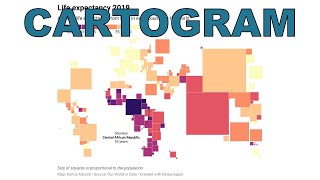 How to make a cartogram using Datawrapper [upl. by Anasor]