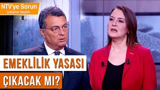 Emeklilik Yasası Çıkacak mı Asgari Ücret Ne Kadar Artacak  NTVye Sorun Çalışma Hayatı [upl. by Kinchen]