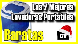 👕💧 Las 7 MEJORES Lavadoras Portátiles BARATAS de Amazon 2024✅CalidadPrecio Con Centrifugado [upl. by Aivirt]