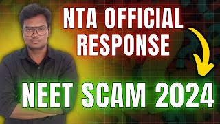 NTA Response On FAQs Releated to Post Declaration of the NEET UG 2024 Result  neetscam2024 [upl. by Eula]