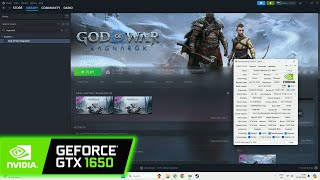 God of War Ragnarok on GTX 1650 [upl. by Theodora]