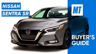 The Stylish Sentra 2022 Nissan Sentra SR  Buyers Guide  MotorTrend [upl. by Aronson]