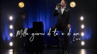 Mille giorni di te e di me  Claudio Baglioni versione acustica live di Simone Pastore [upl. by Aihsemat]