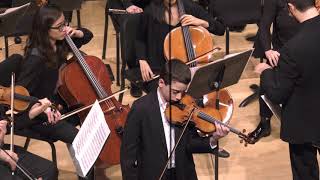 Simon Hagopian Rogers violin  2018 Kaufman Music Center Concerto Competition Winners Concert [upl. by Triny]