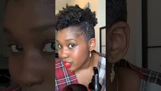 4C NATURAL HAIRSTYLE WITH ONLY COMBAT GEL PRODUCTS 🤯❤️‍🔥❤️‍🔥 ✨FAUX HAWK ✨ TIFFANI D [upl. by Enahsal]