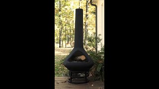 Ceramic Chiminea [upl. by Bronez605]