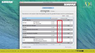 HOWTO UPDATE SHURE FIRMWARE EN VERSION [upl. by Nomit690]