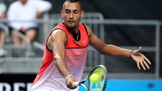 Nick Kyrgios v Pablo Carreno Busta highlights 1R  Australian Open 2016 [upl. by Clough]