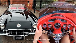 1959 Chevrolet Corvette C1 350 V8 Fully Restored  POV Driving Video amp Walkaround  Award Winning [upl. by Anifur]