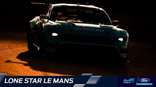 2024 FIA WEC Lone Star Le Mans LIVE  Ford Mustang GT3 Onboard Cam  Ford Performance [upl. by Alleunamme376]