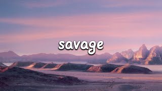 Megan Thee Stallion  Savage Lyrics [upl. by Idner]