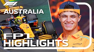 FP1 Highlights  2024 Australian Grand Prix [upl. by Ellett]