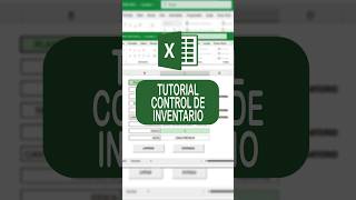 COMO CREAR UN CONTROL DE INVENTARIO DINAMICO CON ENTRADAS SALIDAS Y STOCK EN EXCEL [upl. by Nylrem]