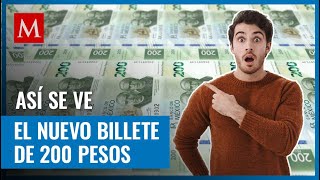 Estas son las características del nuevo billete conmemorativo de 200 pesos [upl. by Ellesig454]