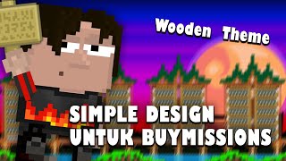 Gua Bikin Design Simple Untuk World Buy Di Growtopia [upl. by Leiuqese]