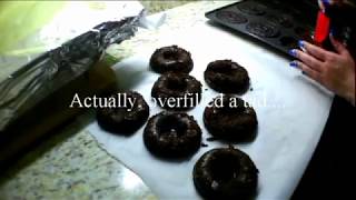 Low Carb Chocolate Zucchini CakeDonuts [upl. by Ecnarwal774]