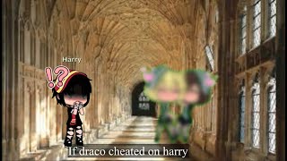 if draco cheated on harry drarry gl skit drastoria dating au cheater draco au harry angst hp [upl. by Inatsed]